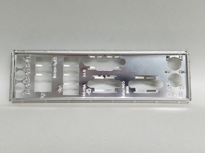 Lot of 2 Asus I/O Shield For H110M-C Desktop Motherboards