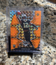 Panini 2022 Mosaic Chris Olave #313 Rookies Mosaic Reactive Orange Prizm RC