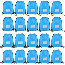 20 Pcs Drawstring Bags,Bulk Draw String Backpack, Cinch Bag Sackpack for Trav...