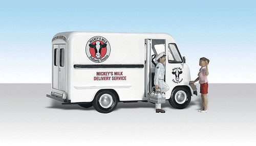 Woodland Scenics 5529 Autoscenas HO de Micky's Milk Delivery | Zustand: Nuevo