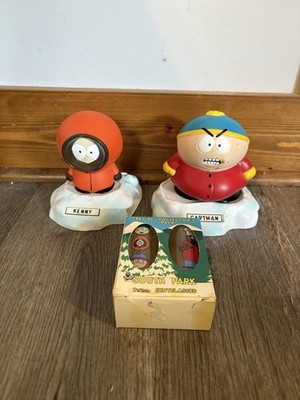South Park Eric Cartman and Kenny Talking Figure Deskmate and Glasses