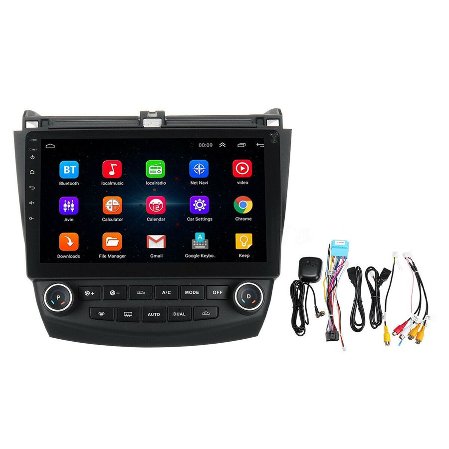 10.1'' Android 9.1 Quad-core 1+16G Car Stereo Radio GPS For Honda Accord 2003-07