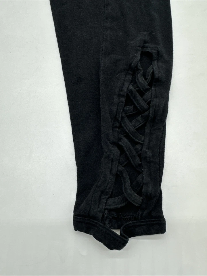 Leggings Xoxo Mujer M Negro y Rosa Logo Brillo .#37306 Foto 2 de 4