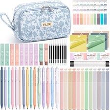 62PCS Aesthetic School Supplies, Cute Back to School Supplies College Essenti...