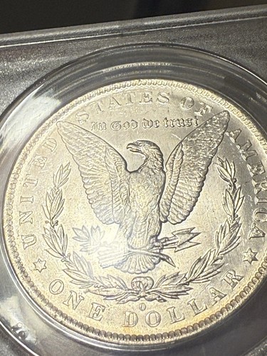 1883-0 MORGAN SILVER MS 64 ANACS BEAUTIFULLY TONED! - Picture 3 of 4