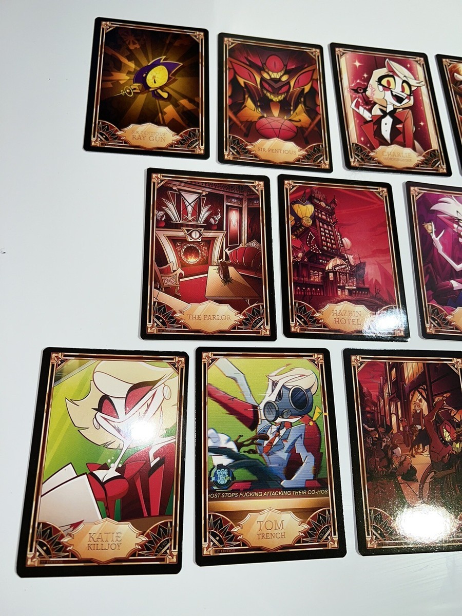 1ST EDITION - ALL 20 FULL SET Hazbin Hotel Trading Cards 1ST EDITION - ALL 20 FULL SET Hazbin Hotel Trading Cards