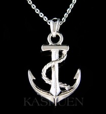 Nautico Yacht Club Ancora Marine Barca Collana Gioielli Unisex Uomo Donna Regalo