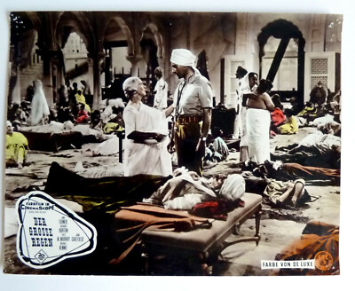GROSSE REGEN Burton Lana Turner AUSHANGFOTO #3 German LC ´56 Rains of Ranchipur