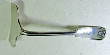 Tiffany 1871 Sterling Silver Baby Food Pusher Pattern: Palm