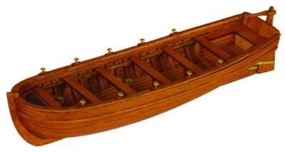 Master Korabel MK0101 DIY Lifeboat 95 mm ( 3-3/4'')  Wooden Kit Scale 1:72
