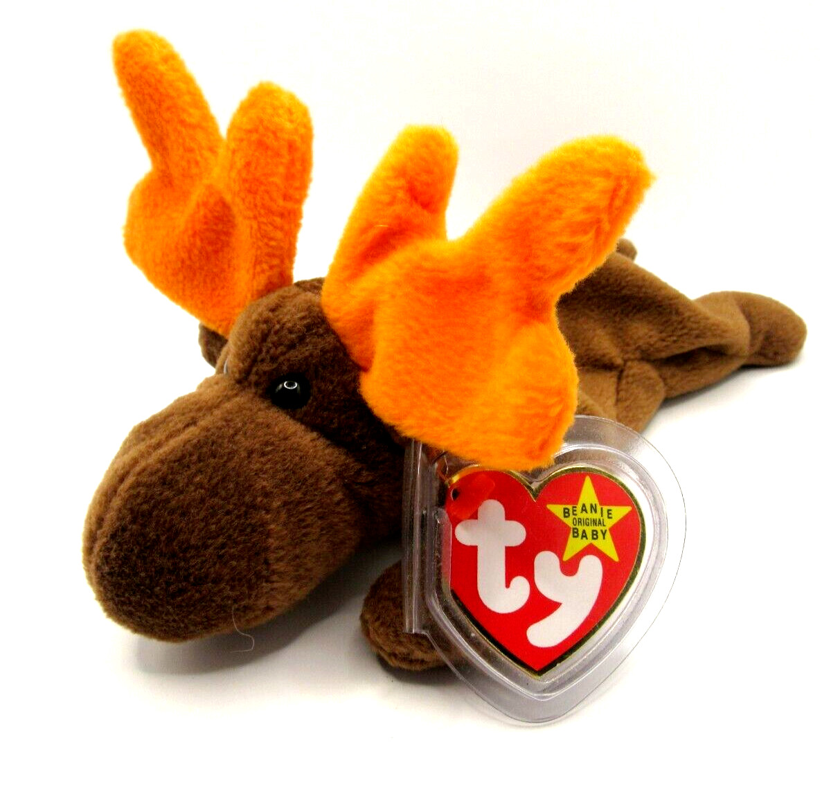 TY BEANIE BABY CHOCOLATE - THE MOOSE - INDONESIA - MINT - RETIRED WITH TAGS
