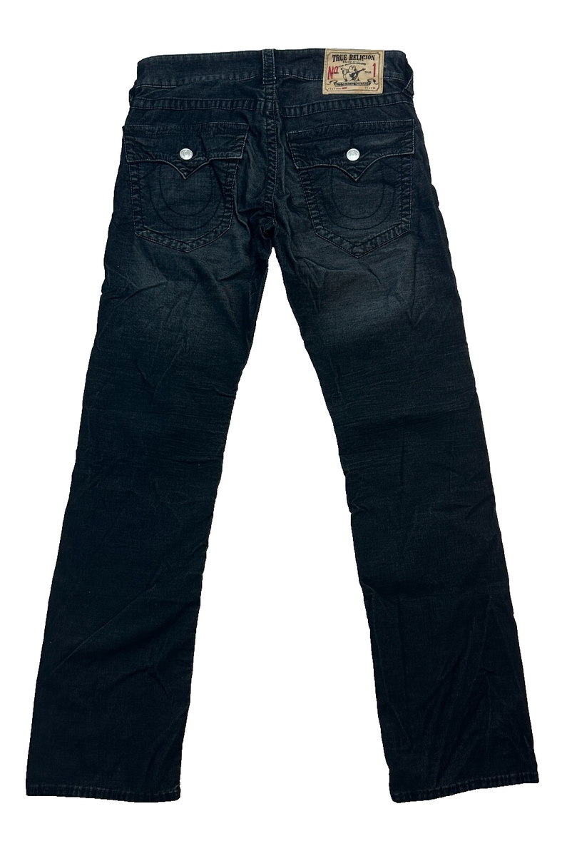 TRUE RELIGION Ricky Authentic Vintage Velvet Straight Men's Pants