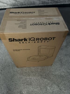 Shark RV1000S IQ Robot Vacuum Cleaner with Self-Empty Base - Black