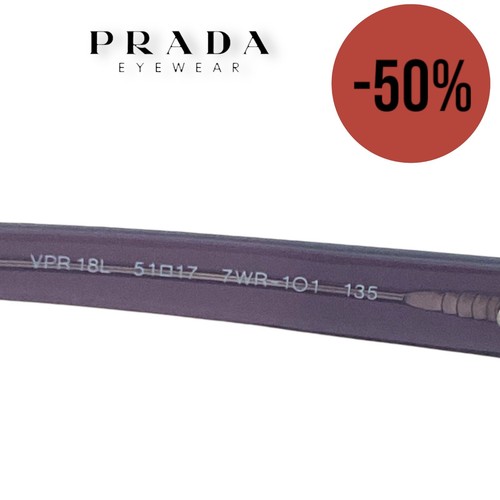 PRADA occhiali da vista VPR 18L 7WR-1O1 51 17 135 eyewear Made in Italy CE - Foto 9 di 11