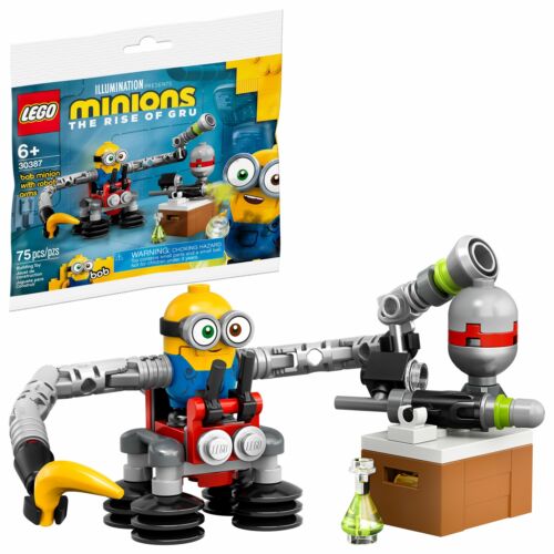 Erstaunlicher Fund! Th Polybeutel im Ruhestand: Bob Minion mit Roboterarmen (30387) Lego Set! - Bild 1 von 1