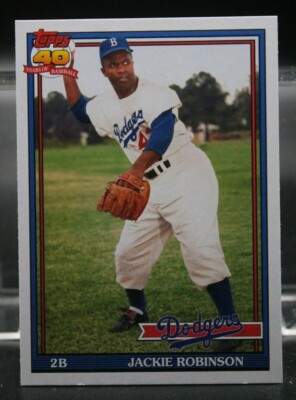Jackie Robinson (Dodgers/HOF) - 2021 Topps Archives #190 | eBay