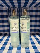 Bath  Body Works Coastal Hydrangeas Fine Fragrance Mist Spray New Set Of 2