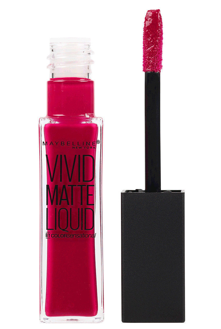 MAYBELLINE COLOR SENSATIONAL VIVID MATTE LIQUID LIPSTICK - BERRY BOOST (40)