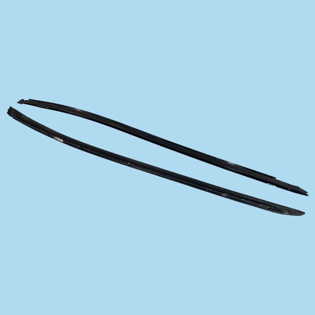 Exterior A-Pillar Trim Piece Set Black OEM 06-12 Bentley Continental Flying Spur