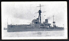 BRITISH AMERICAN (PRINTED) - BRITAINS DEFENDERS (BLUE) - #41 HMS DREADNOUGHT