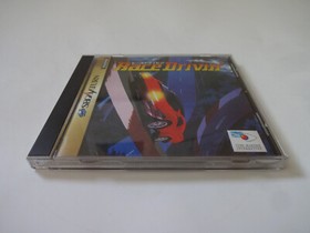RACE DRIVIN Sega Saturn SS 1995 Driving simulator w/Obi Hagaki NTSC-J From Japan