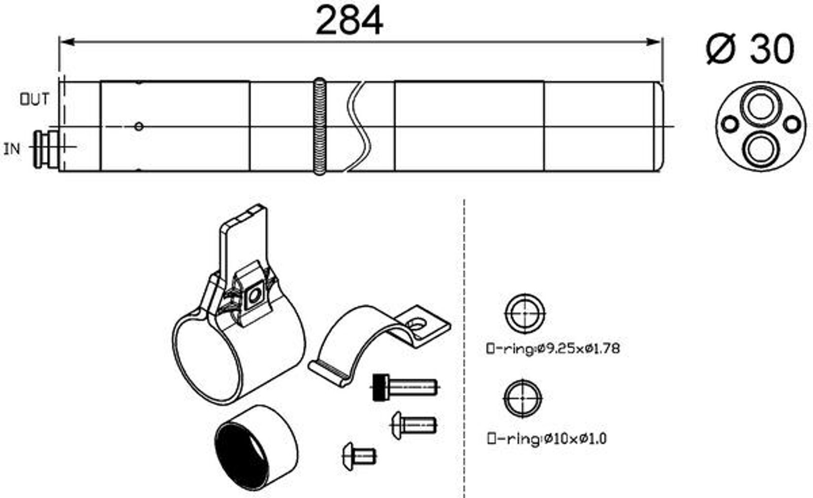 Anti-buée habitacle avec le déshumidificateur climatisation Audi A4 2007 aluminium