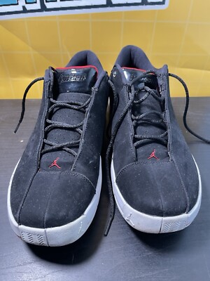 Air Jordan Elite 2 Low Shoes Mens Size 8 Black Red Sneakers A01696-001 Air Jordan Elite 2 Low Shoes Mens Size 8 Black Red Sneakers  main image 4