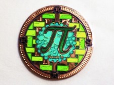 Pi Day - Indiana Pear Pie Edition - New Unactivated Geocoin