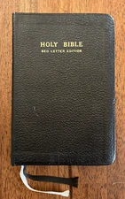 The Holy Bible Red Letter, Revised Standard Version, Compact, World 4670