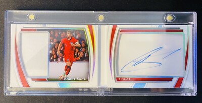 2022-23 Immaculate Harry Kane Signature Moves Jersey Booklet England #/64 Auto