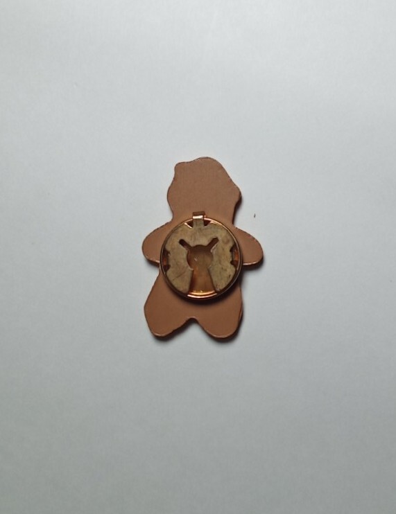 Christmas Santa Claus Bear Button Covers Sewing Home Craft Supplies 3-Piece Set