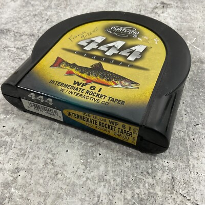 Cortland 444 Klassisch WF 6 I Intermediate Rocket Taper Fly Line 27.4m 429062 W