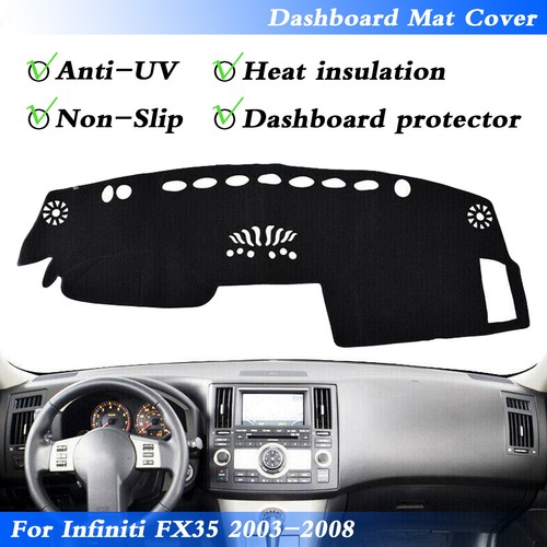 For Infiniti FX35 FX45 FX50 20032008 Dash Mat Dashboard Cover Dashmat