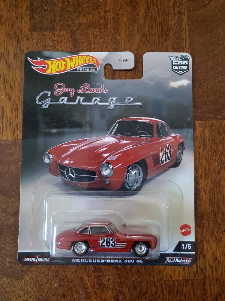 Hot Wheels JAY LENOS GARAGE  MERCEDES BENZ 300SL