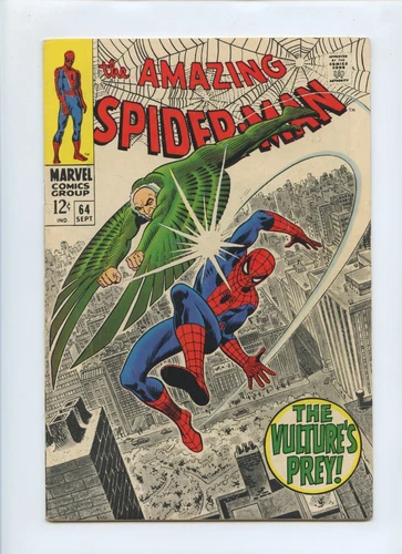 Amazing Spider-Man #64 1968 (VG/FN 5.0)(Name Written on 1st Page)