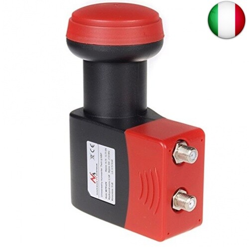 Maclean MCTV-670 Convertitore Satelitare Twin High Gain Rafforzato LNB