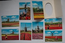 lot de 8 Cartes postales " fleurs de Hollande" en coffret
