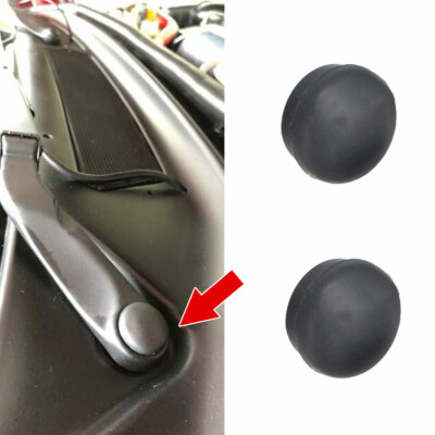 2pcs Front Windshield Wiper Arm Nut Cover Cap Bolt For VW Passat Golf Polo Jetta