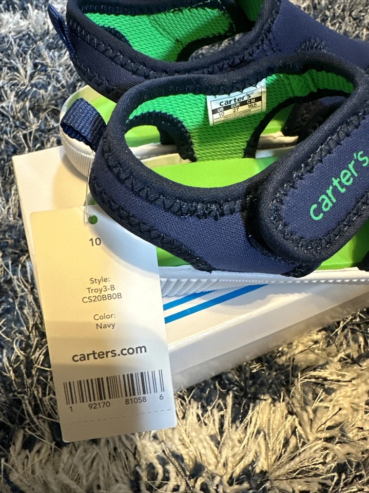Sandalia de agua Carter's Troy para niños pequeños ~ talla 10 Foto 4 de 4