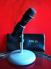 Vintage RARE 1990s Astatic CTM77 Condenser cardioid microphone w extras Low Z 3