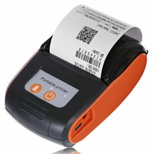 Mini impresora térmica de recibos POS Bluetooth de 58 mm portátil inalámbrica de bolsillo móvil