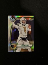 Jacob Zeno 2024 Bowman U Chrome 1st Refractor #83 UAB QB