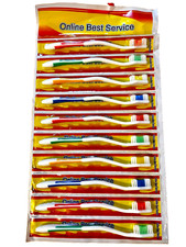 2X1 Assorted Colors Adult Toothbrushes BOGO buy one get one free