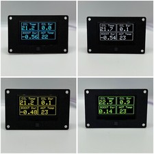 2,42" 4in1 &Ouml;ltemperatur Druck Agt egt Ladedruck Anzeige vr6 m3 m4 gsi c20let
