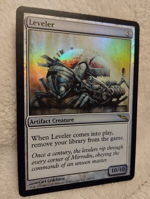 Magic the Gathering LEVELER FOIL ENG LP Mirrodin 2003 Rare