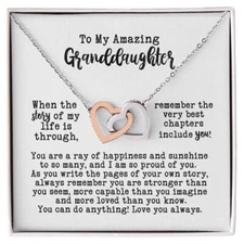 To My Granddaughter Gift 