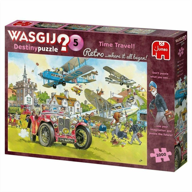 Wasgij? Destiny 5 1000pc Jigsaw Puzzle Time Travel for sale online eBay