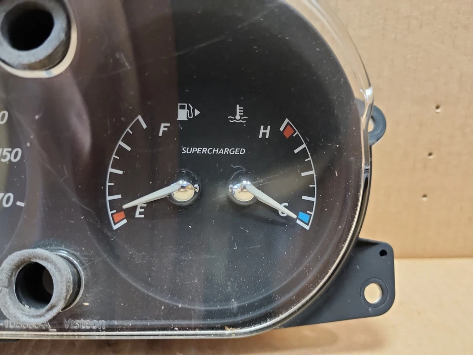 Jaguar XJR 2004-2009 supercarga velocímetro medidor de instrumento 86 k 2W9F-10849-DK Foto 4 de 4