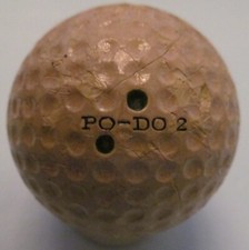 OLDER DIMPLE DOUBLE DOT PO DO GOLF BALL FROM WALGREENS IN DIFFERENT PLACE