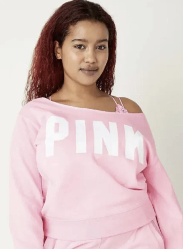 Victoria's secret cheap pink sweatshirts